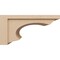 Ekena Millwork 12"W x 24"D x 12"H Wide Emerson Rough Cedar Woodgrain TimberThane Corbel, Primed Tan CORUR12X24X12EMRRCPR - alternate 2